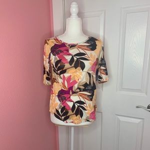Apt. 9 floral shirt